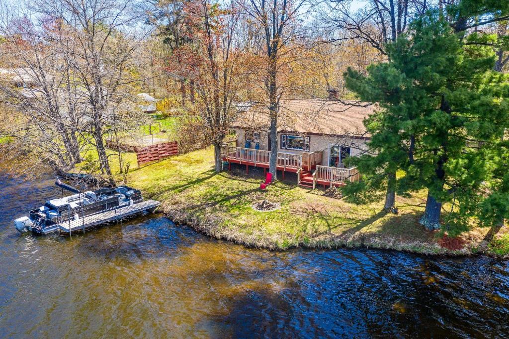 Remodeled Rice Lake Hideaway Home with Dock and Deck